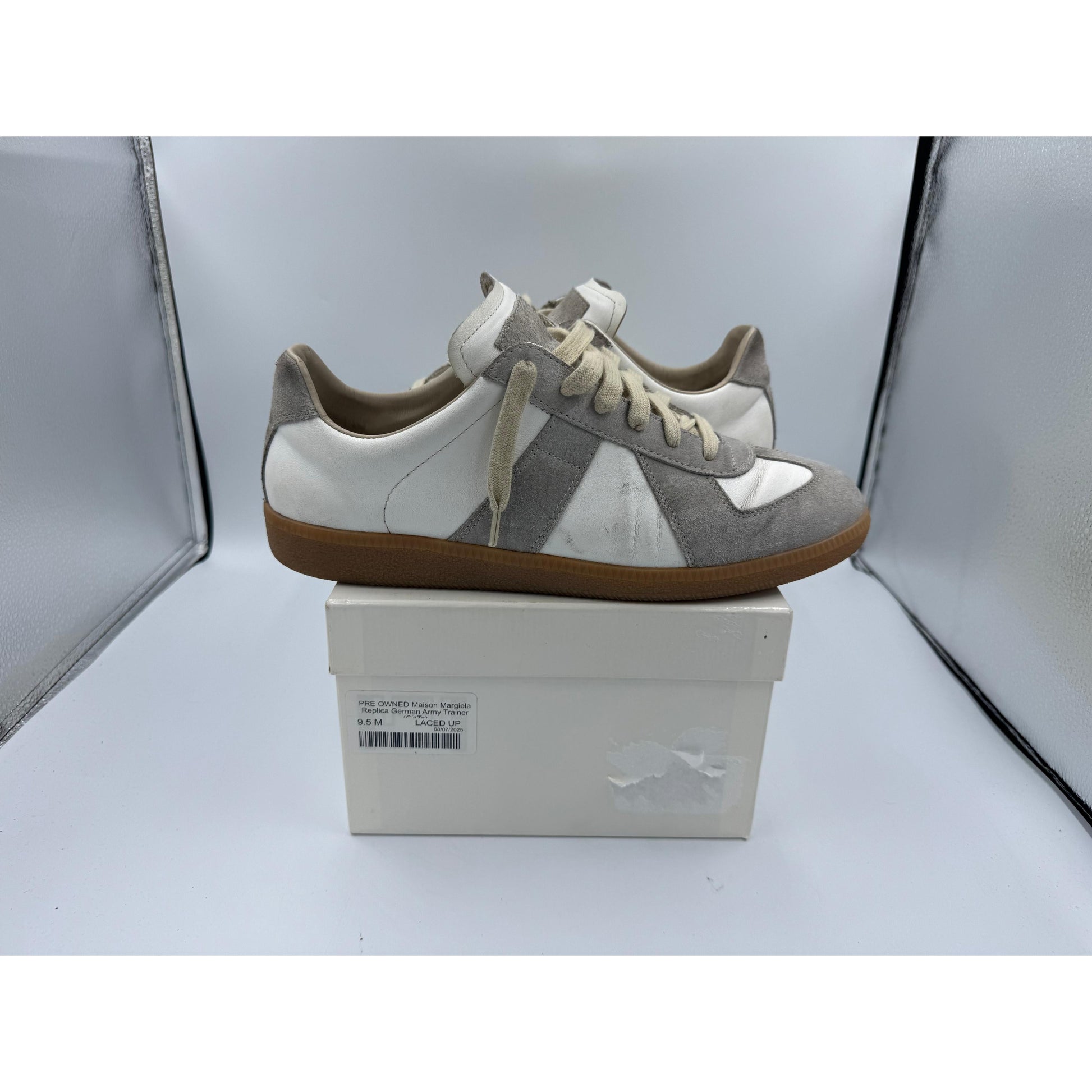 PRE OWNED Maison Margiela Replica German Army Trainer (GATs)
