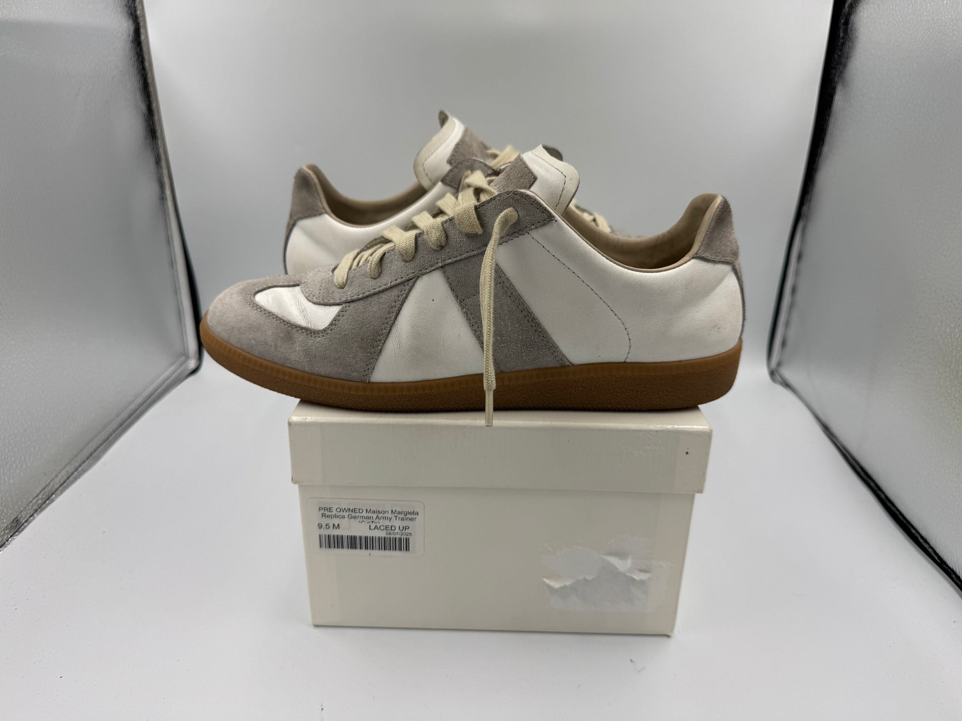 PRE OWNED Maison Margiela Replica German Army Trainer (GATs)