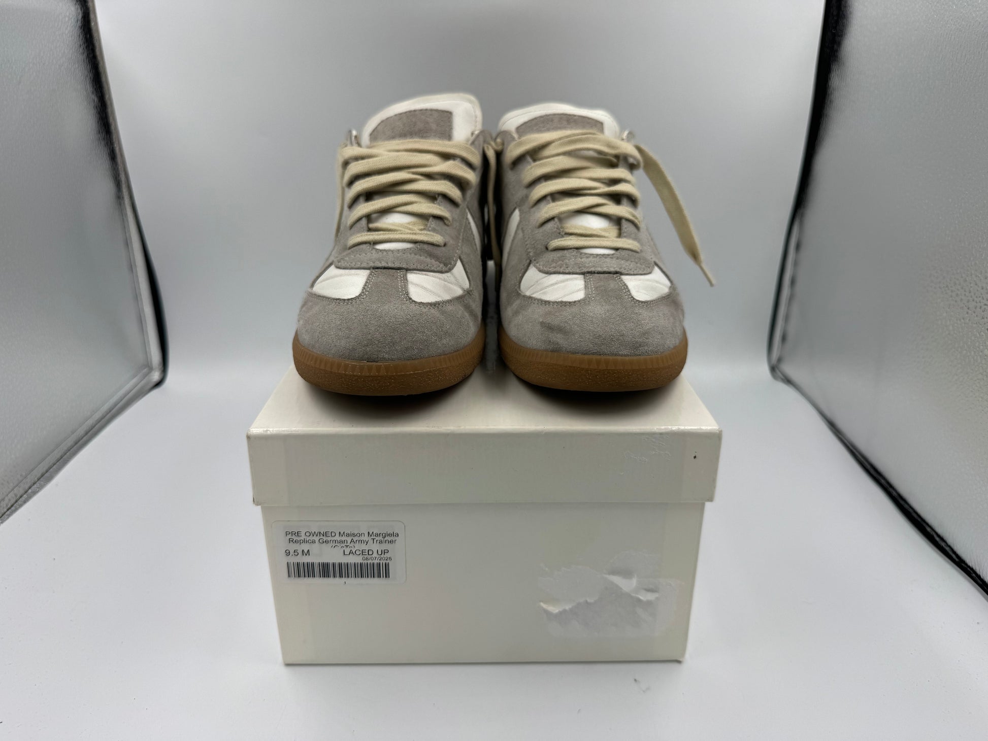 PRE OWNED Maison Margiela Replica German Army Trainer (GATs)
