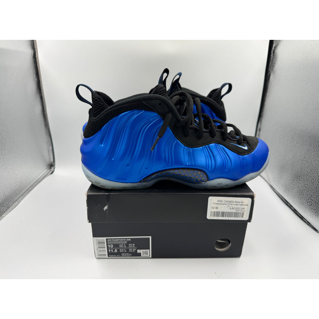 PRE OWNED Nike Air Foamposite One International Blue