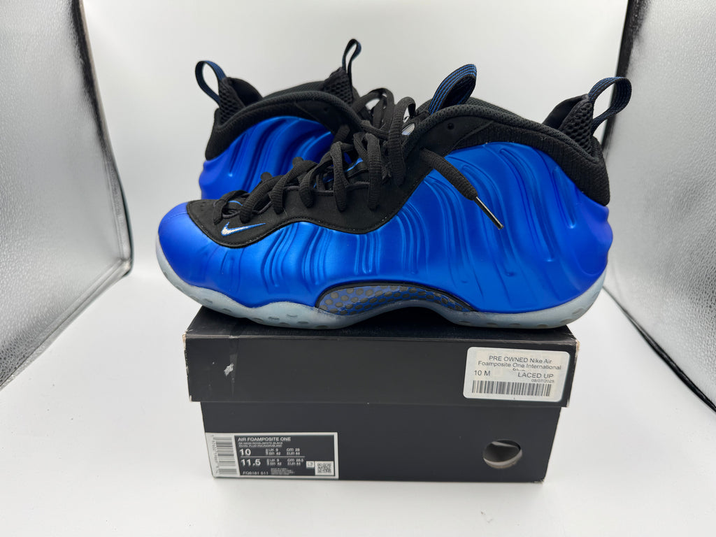 PRE OWNED Nike Air Foamposite One International Blue