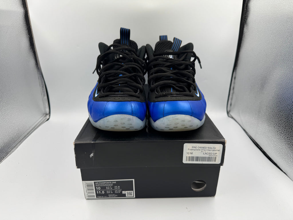 PRE OWNED Nike Air Foamposite One International Blue