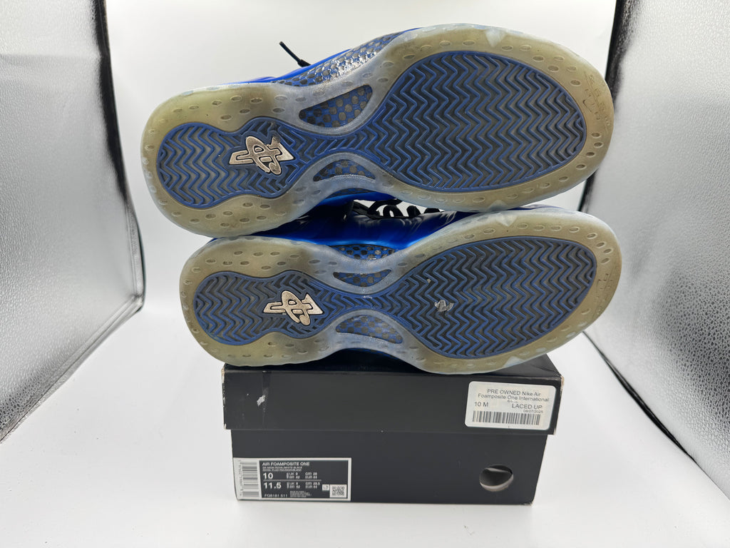 PRE OWNED Nike Air Foamposite One International Blue