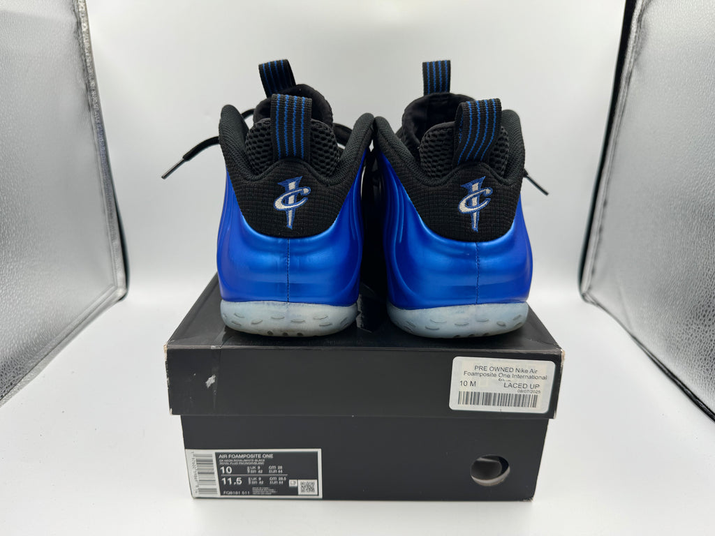 PRE OWNED Nike Air Foamposite One International Blue
