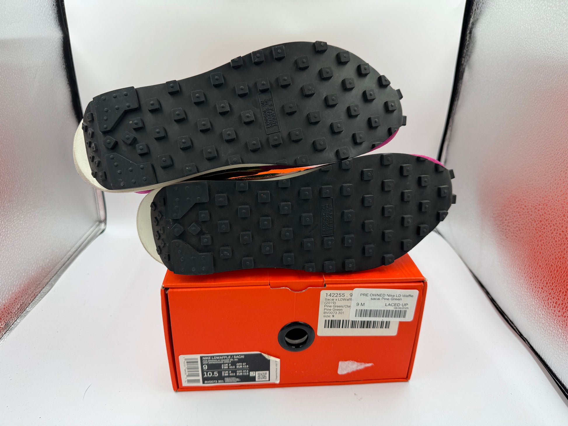PRE OWNED Nike LD Waffle sacai Pine Green