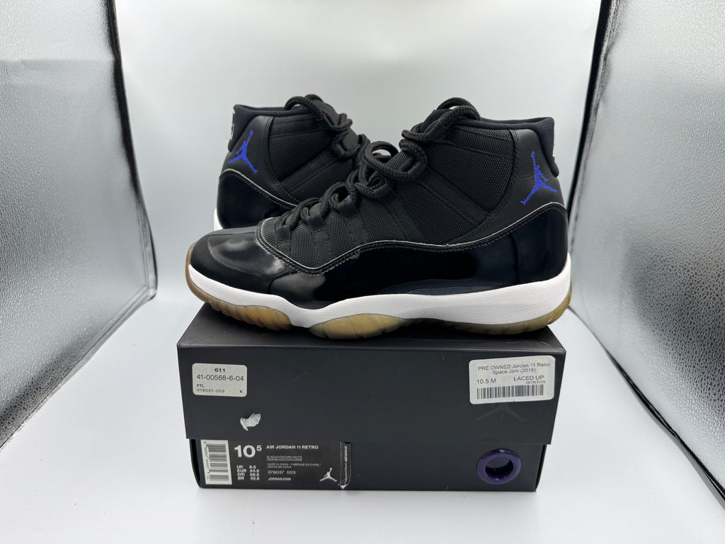 PRE OWNED Jordan 11 Retro Space Jam (2016)
