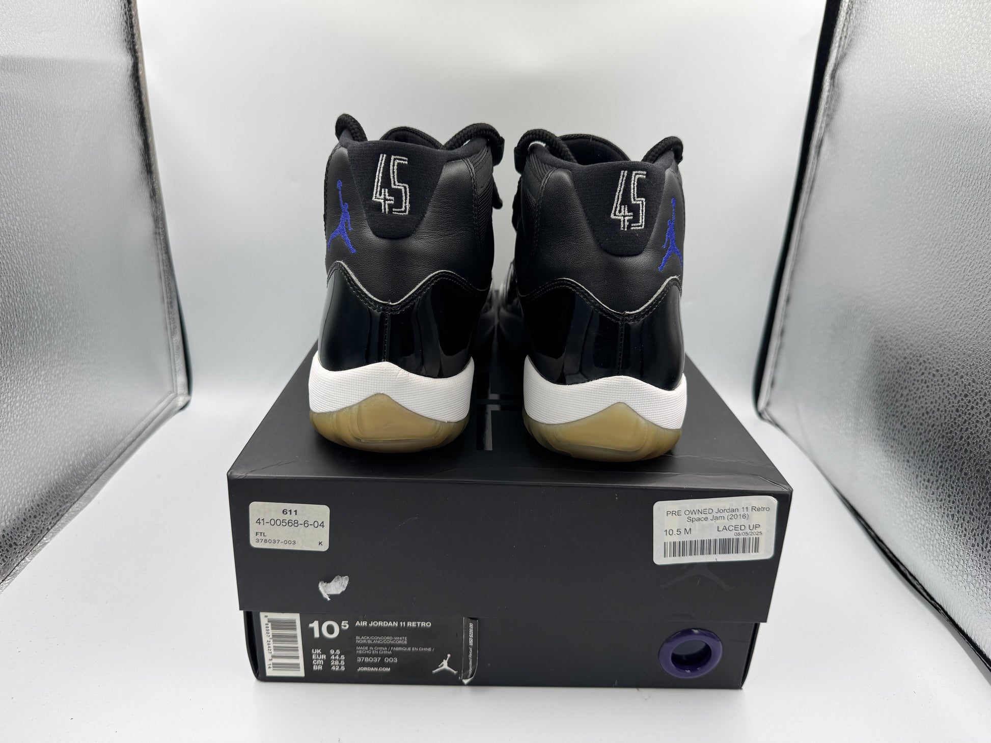PRE OWNED Jordan 11 Retro Space Jam (2016)