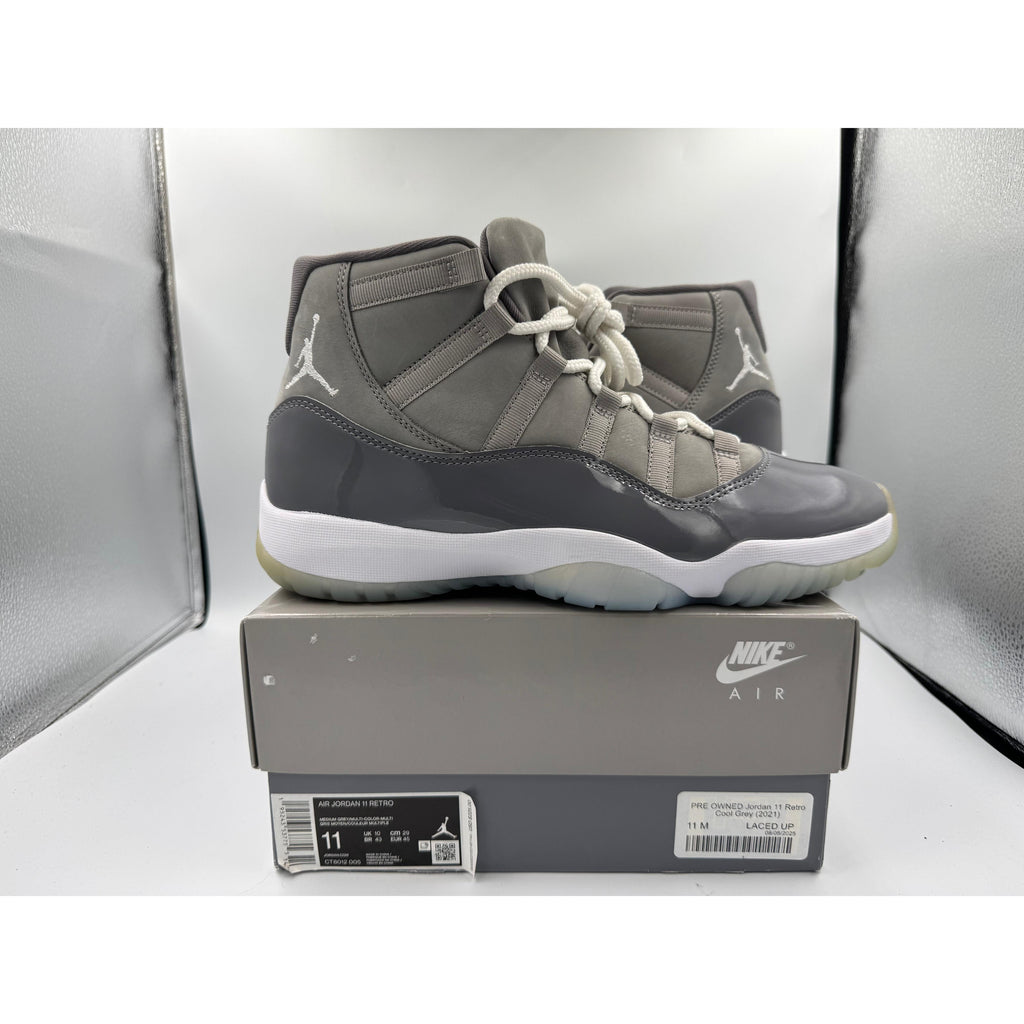 PRE OWNED Jordan 11 Retro Cool Grey (2021)