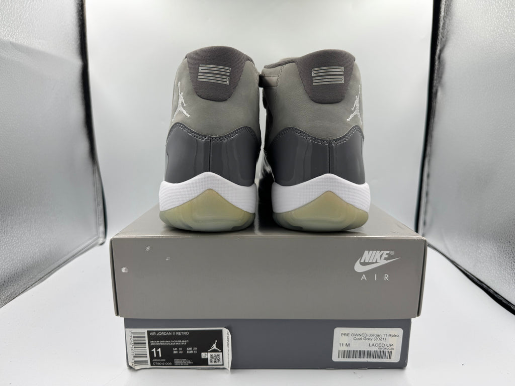 PRE OWNED Jordan 11 Retro Cool Grey (2021)