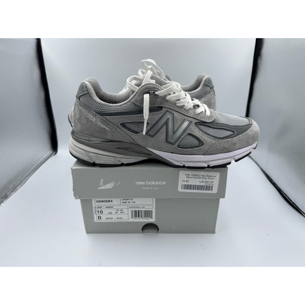 PRE OWNED New Balance 990v4 MiUSA Grey Silver