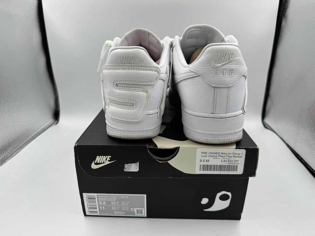 PRE OWNED Nike Air Force 1 Low Cactus Plant Flea Market White (2024)