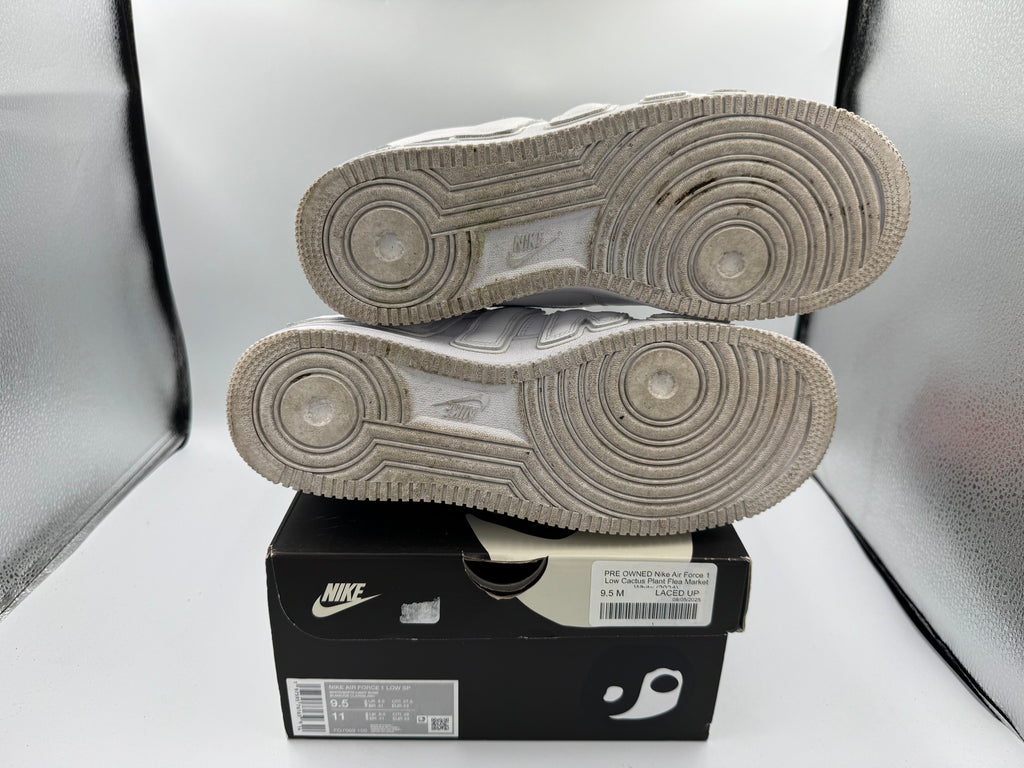 PRE OWNED Nike Air Force 1 Low Cactus Plant Flea Market White (2024)