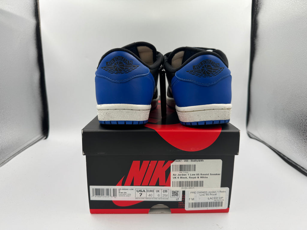PRE OWNED Jordan 1 Retro Low '85 Royal