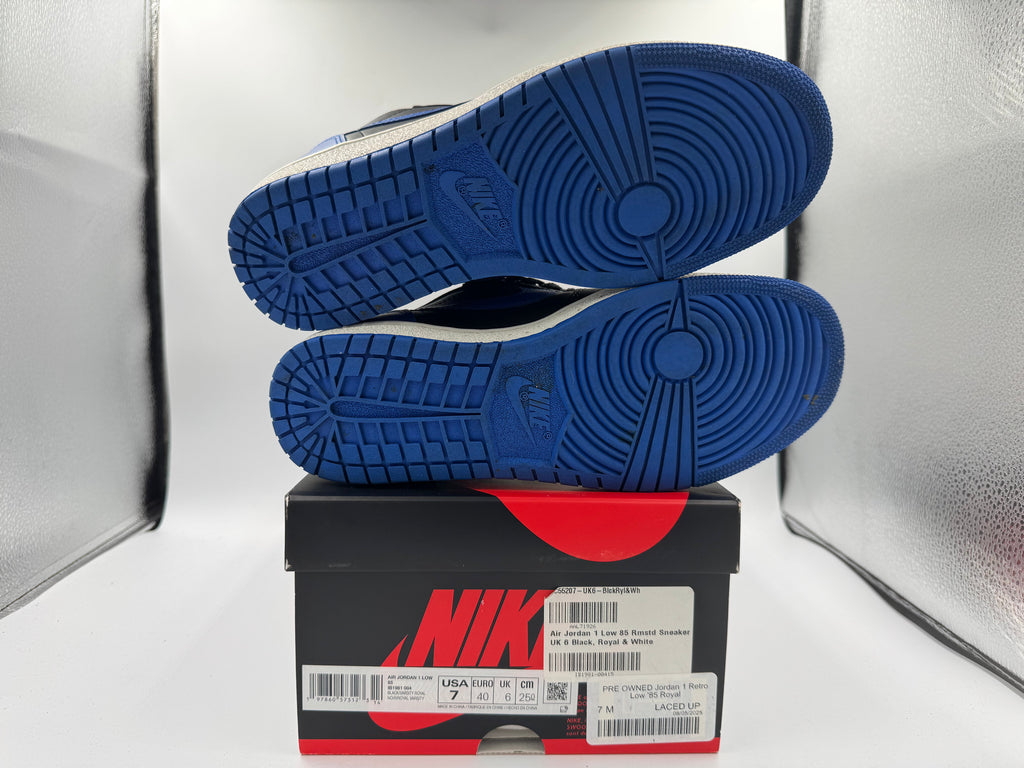 PRE OWNED Jordan 1 Retro Low '85 Royal