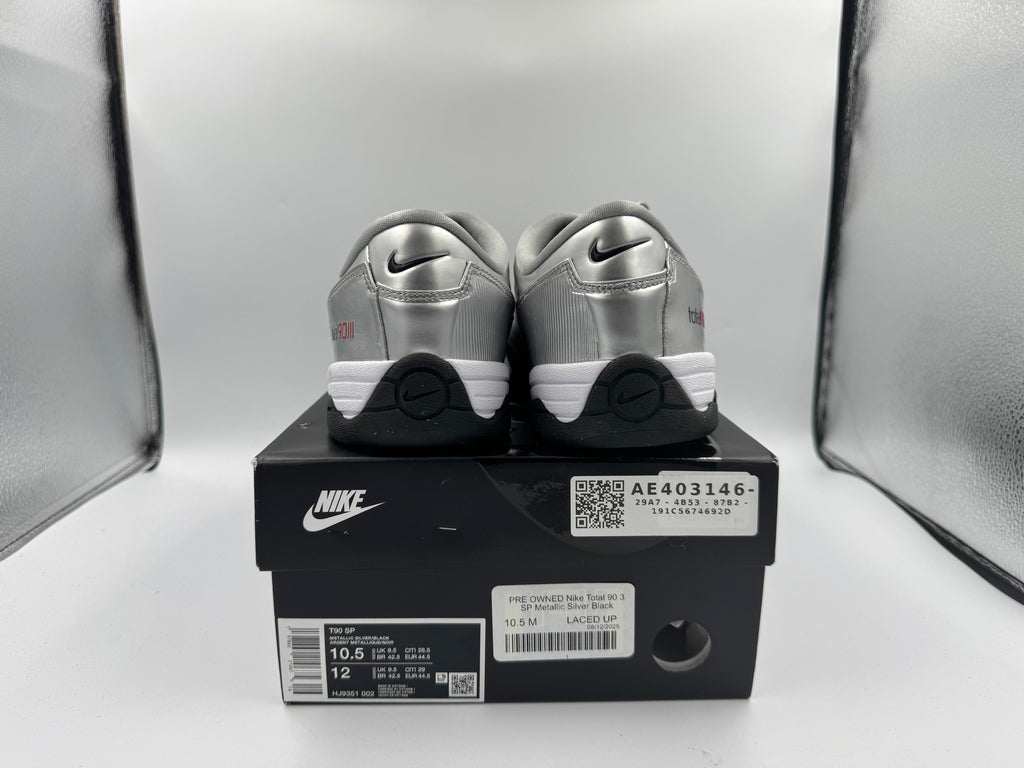 PRE OWNED Nike Total 90 3 SP Metallic Silver Black