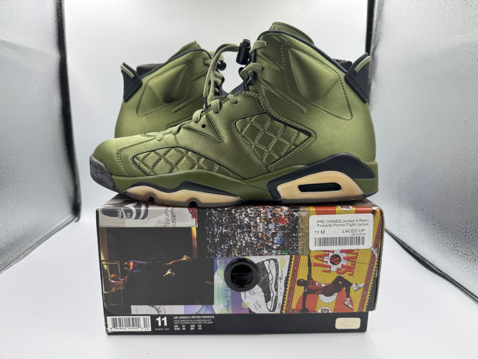 PRE OWNED Jordan 6 Retro Pinnacle Promo Flight Jacket