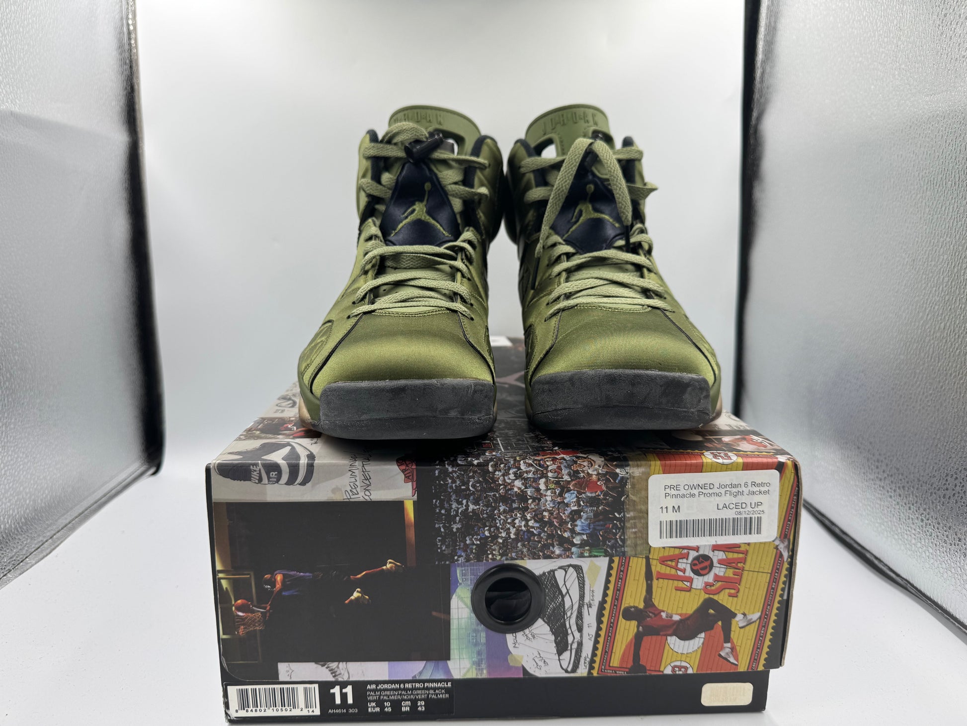 PRE OWNED Jordan 6 Retro Pinnacle Promo Flight Jacket
