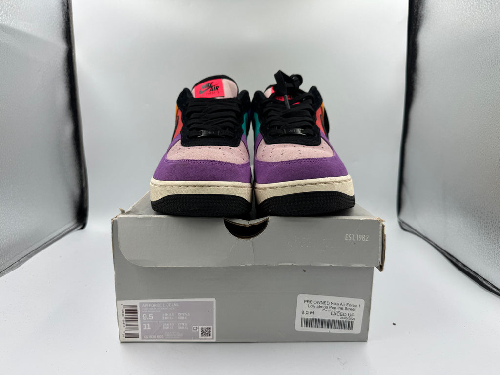 PRE OWNED Nike Air Force 1 Low atmos Pop the Street Collection