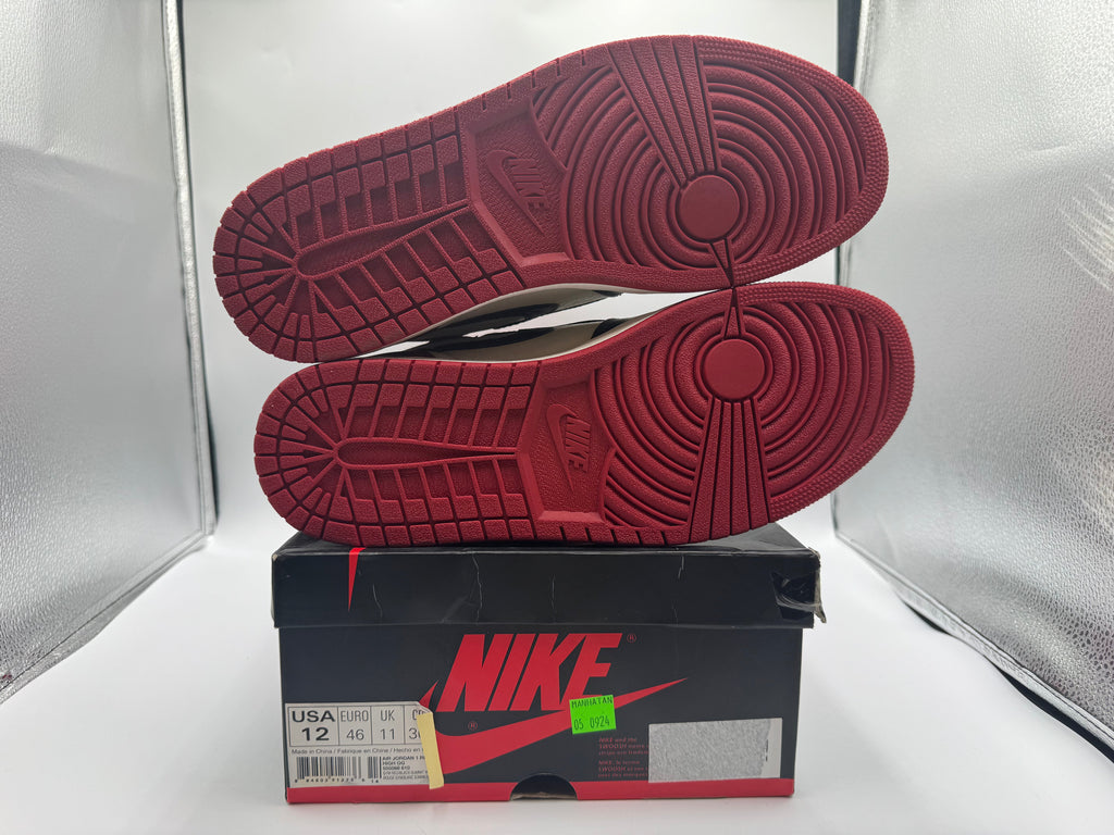 PRE OWNED Air Jordan Retro 1 "Bred Toe" Conditional