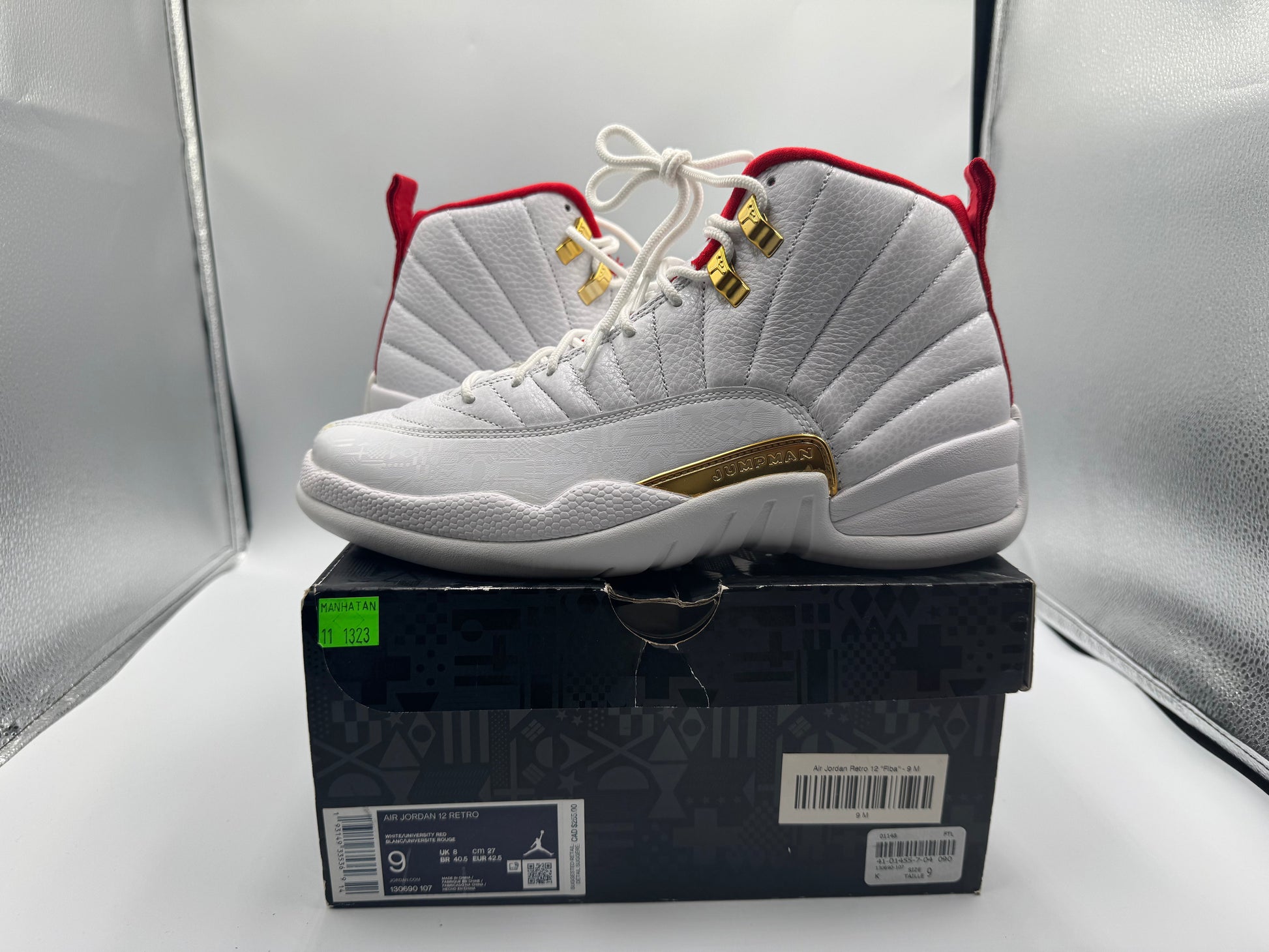 PRE OWNED Air Jordan Retro 12 "Fiba" Conditional