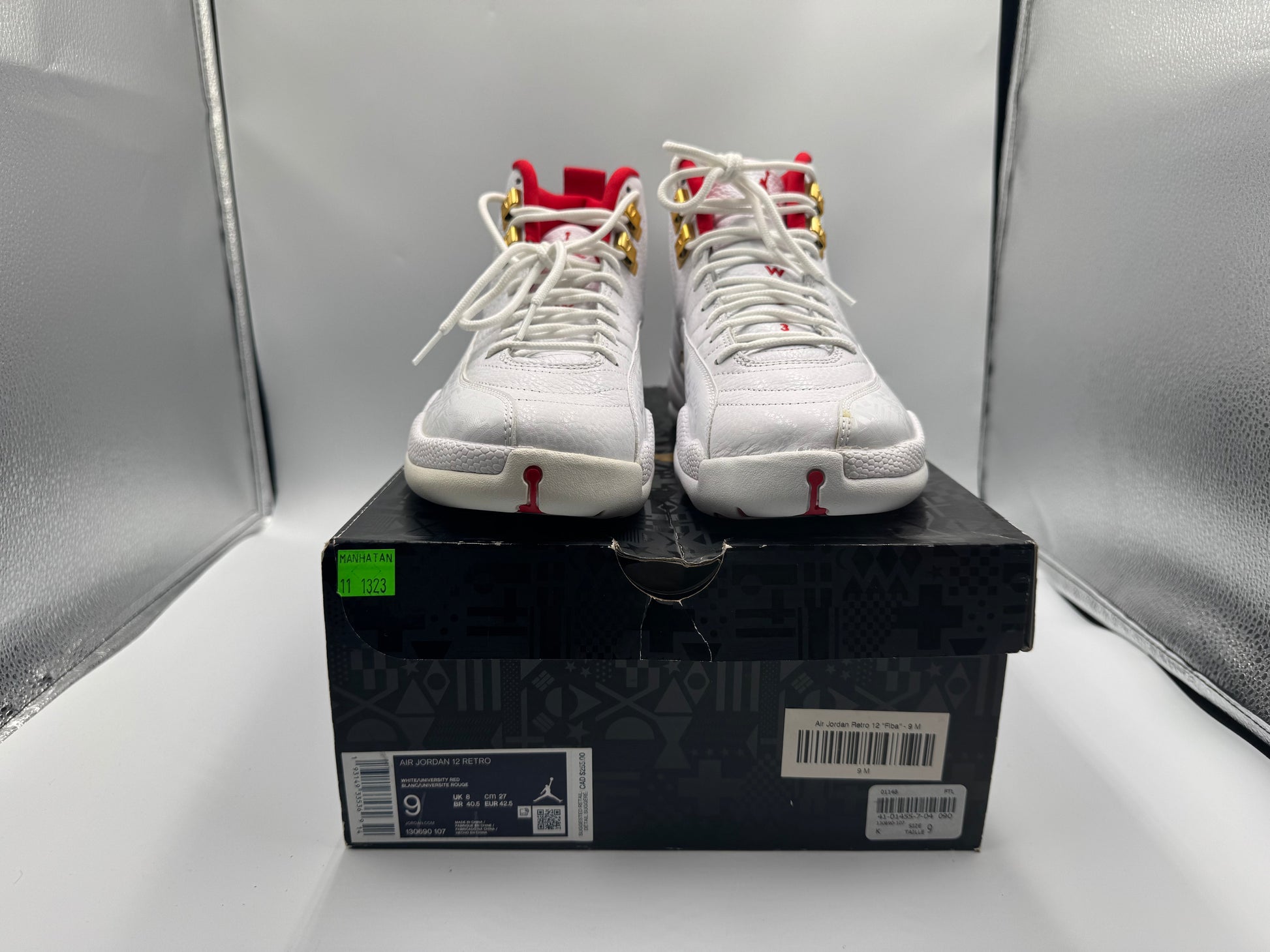 PRE OWNED Air Jordan Retro 12 "Fiba" Conditional