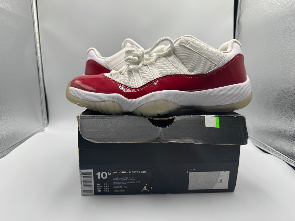 PRE OWNED Air Jordan Retro 11 Low "Cherry" Conditional