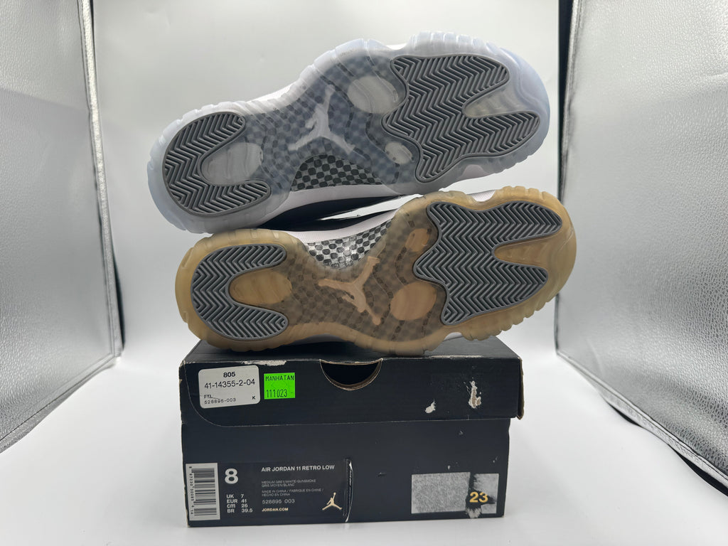 PRE OWNED Air Jordan Retro 11 Low "Cool Grey" Conditional
