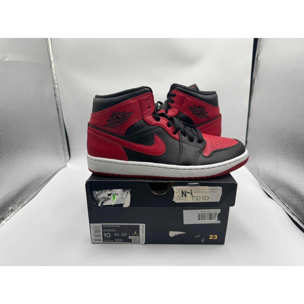 PRE OWNED Air Jordan 1 Mid "Banned" (2020) Conditional