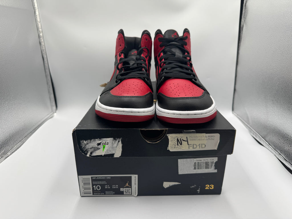 PRE OWNED Air Jordan 1 Mid "Banned" (2020) Conditional