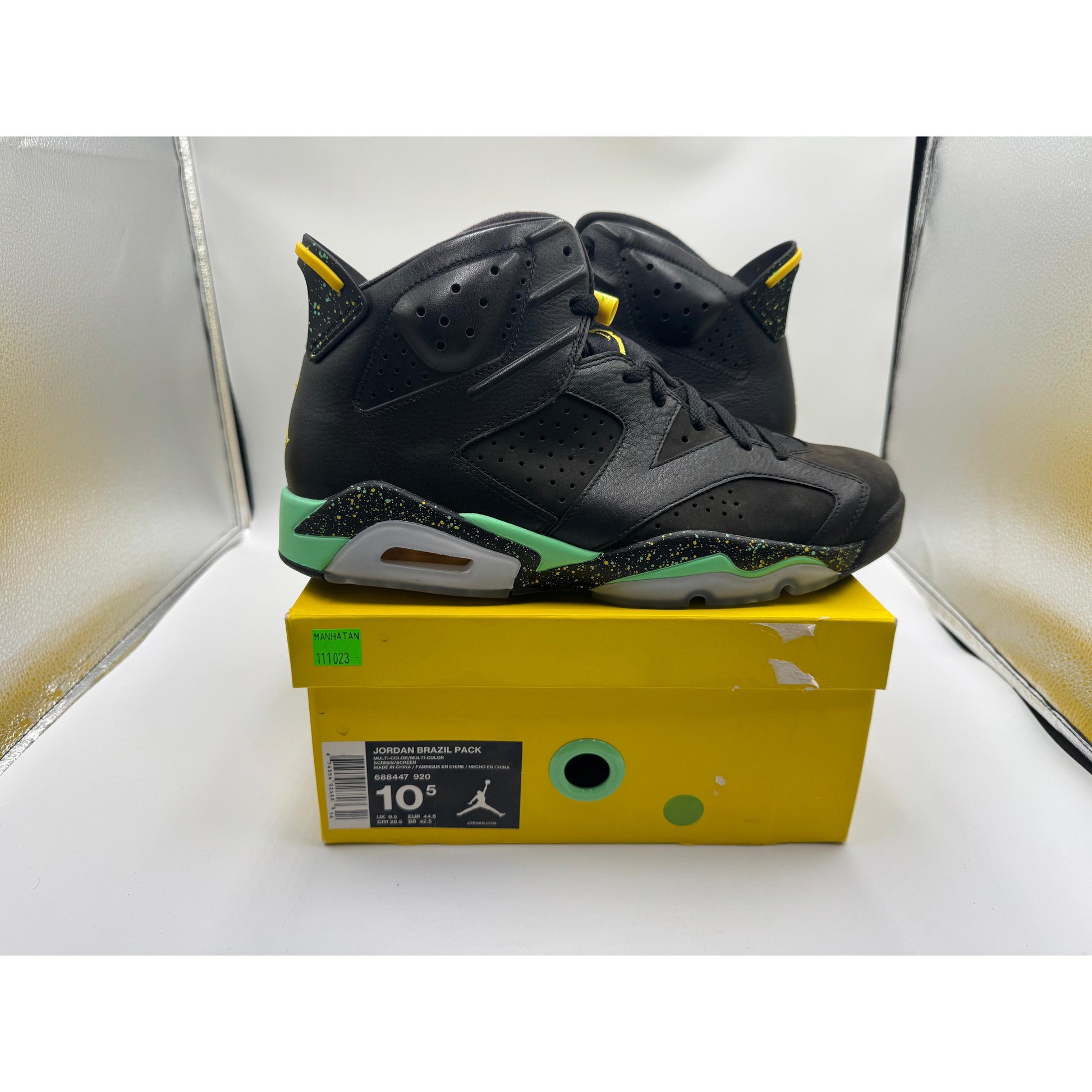 PRE OWNED Air Jordan Retro 6 "Brazil World Cup" Conditional
