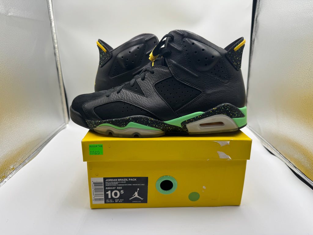 PRE OWNED Air Jordan Retro 6 "Brazil World Cup" Conditional