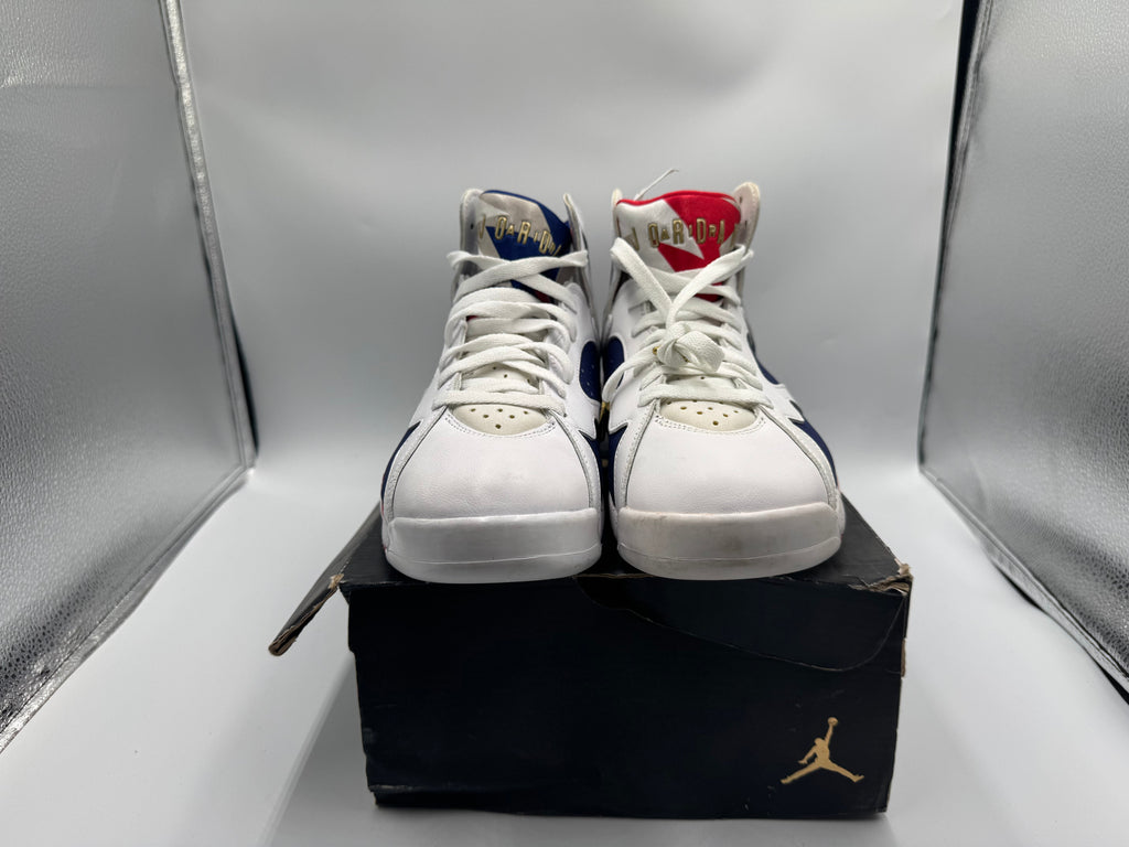 PRE OWNED Air Jordan Retro 7 "Alternate Olympic"