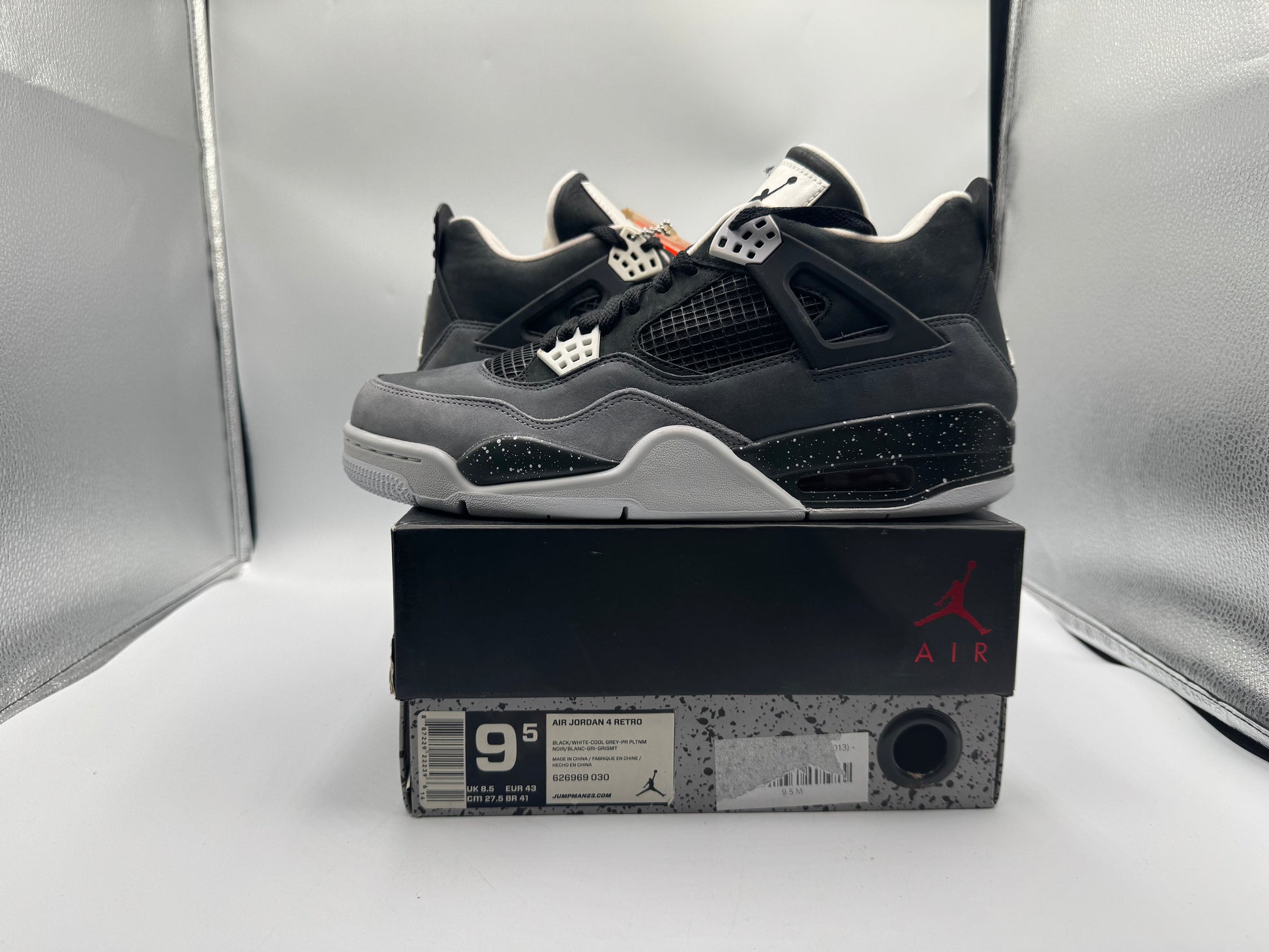 PRE OWNED Jordan 4 Retro Fear Pack (2013) Conditional