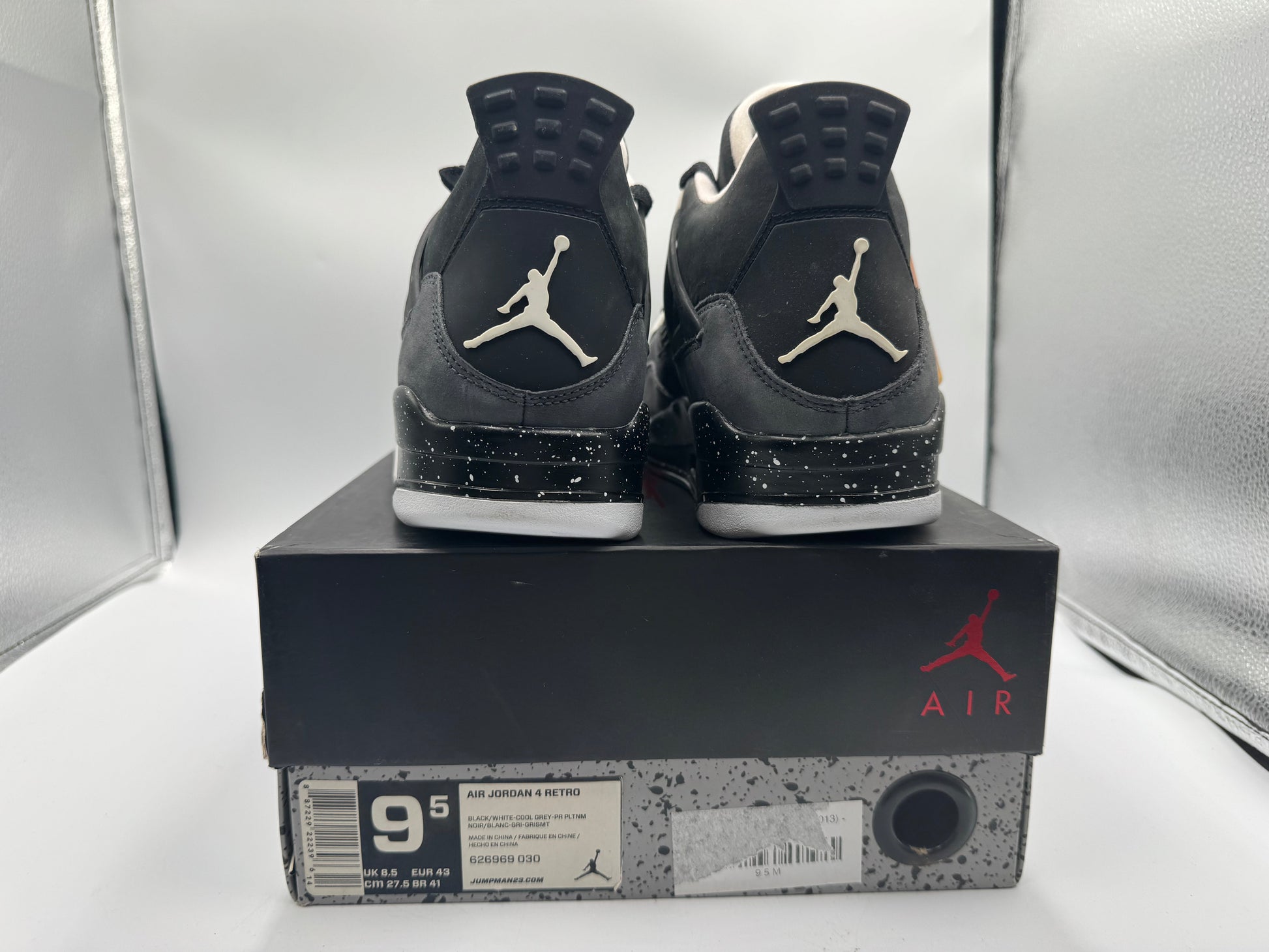PRE OWNED Jordan 4 Retro Fear Pack (2013) Conditional