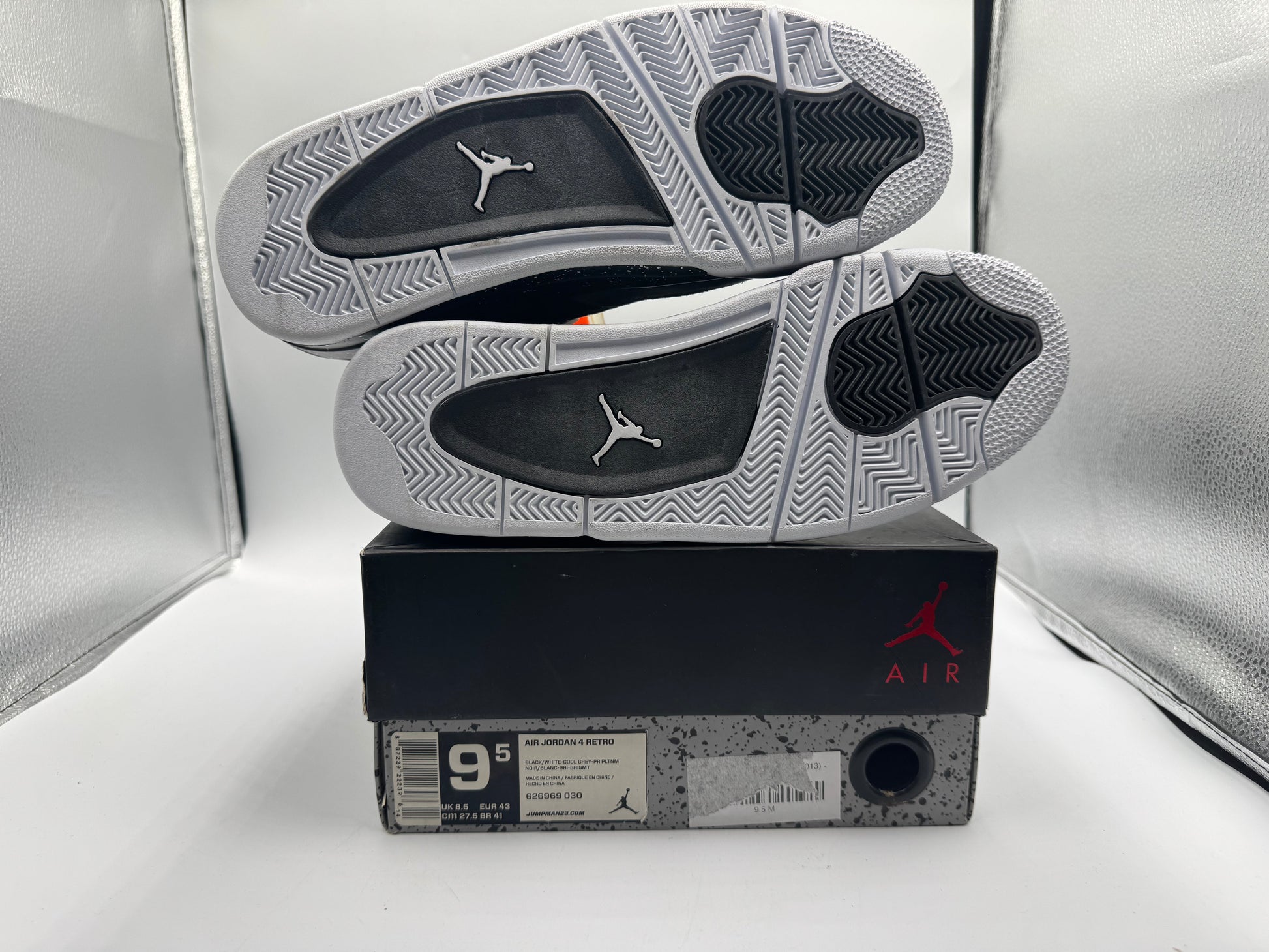 PRE OWNED Jordan 4 Retro Fear Pack (2013) Conditional