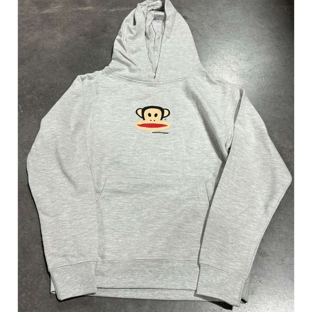 Anti Social Social Club x Paul Frank Children's Hoodie Gray