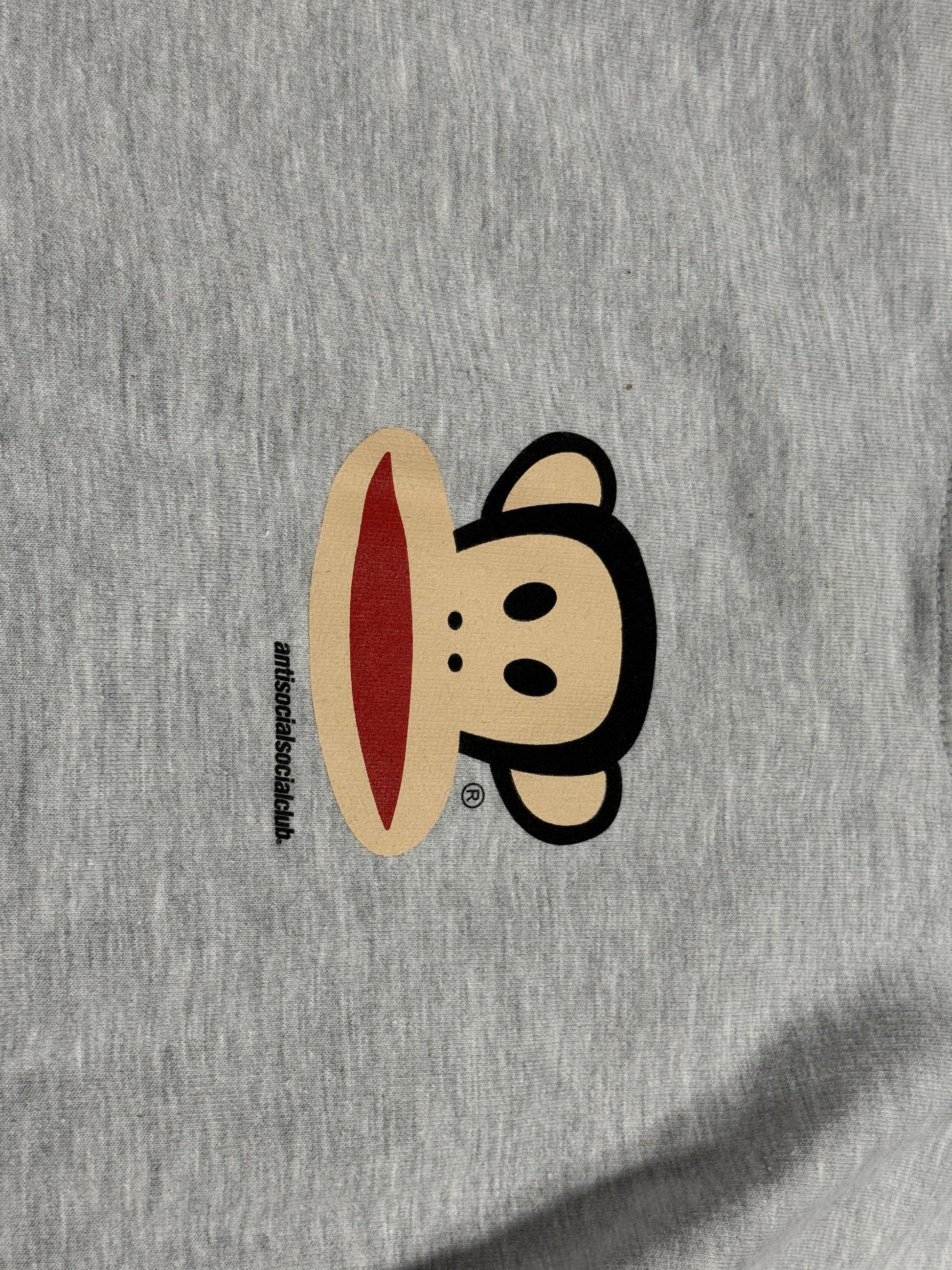 Anti Social Social Club x Paul Frank Children's Hoodie Gray