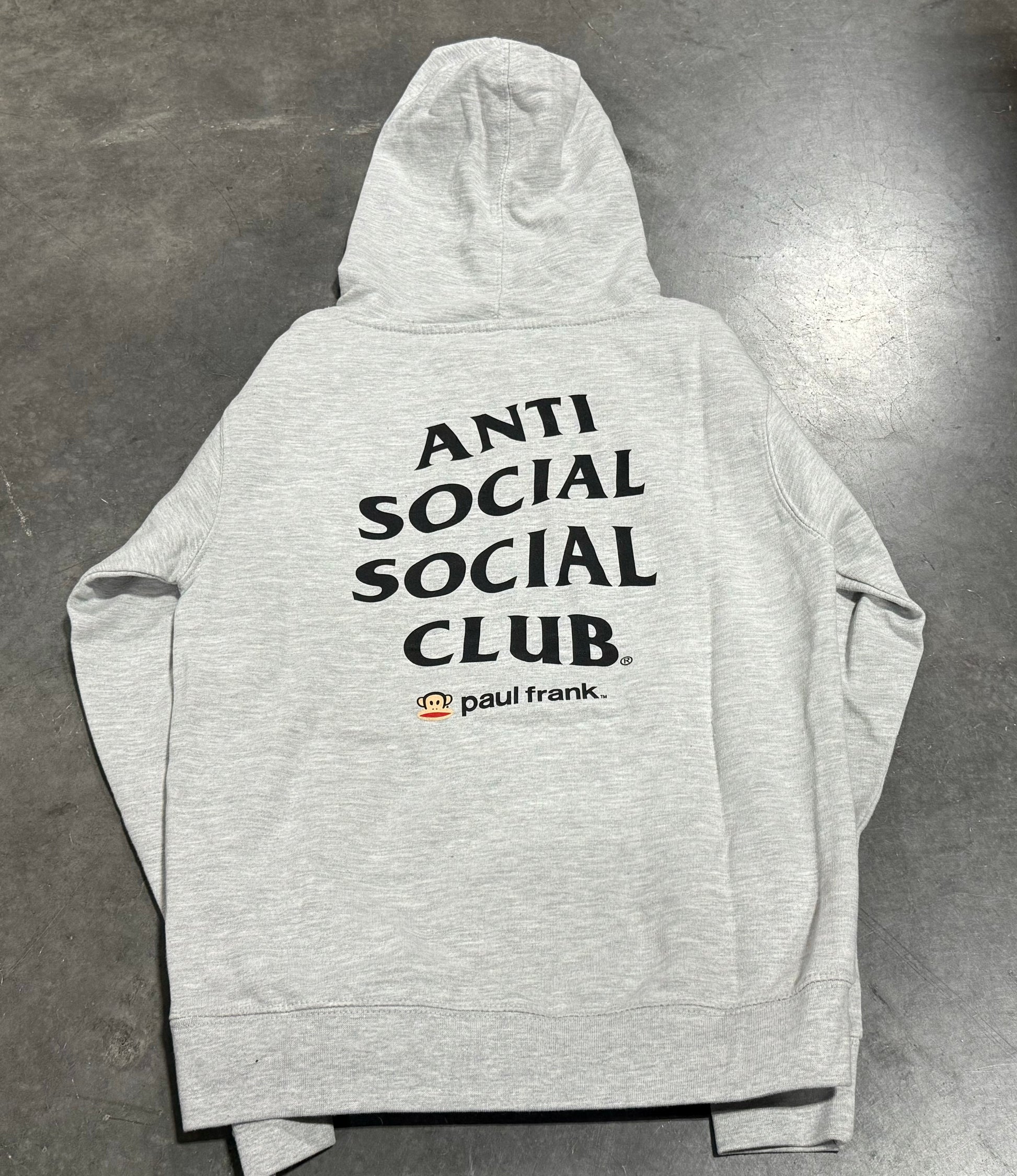 Anti Social Social Club x Paul Frank Children's Hoodie Gray