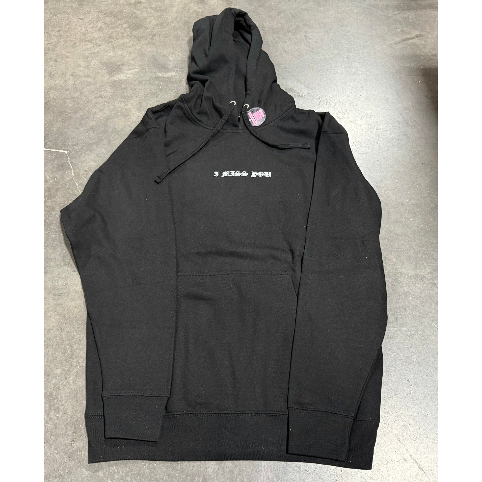Anti Social Social Club "I Miss You" Hoodie Black