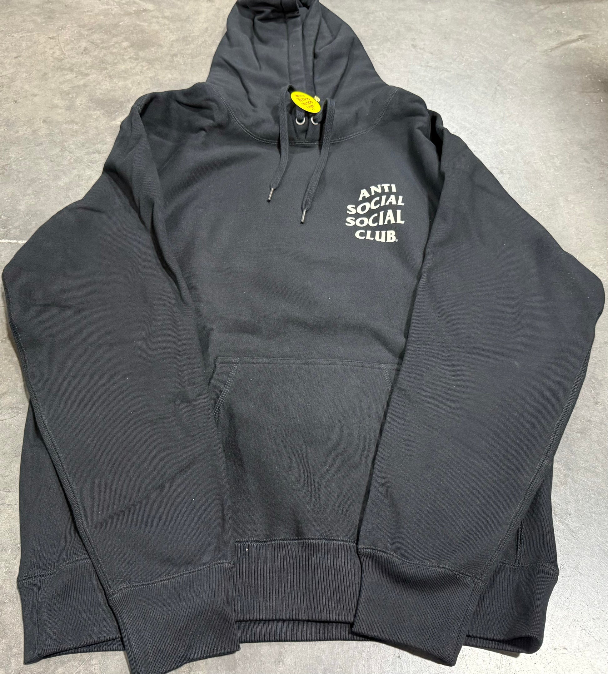 Anti Social Social Club 'Wake UP' Hoodie 'Black'