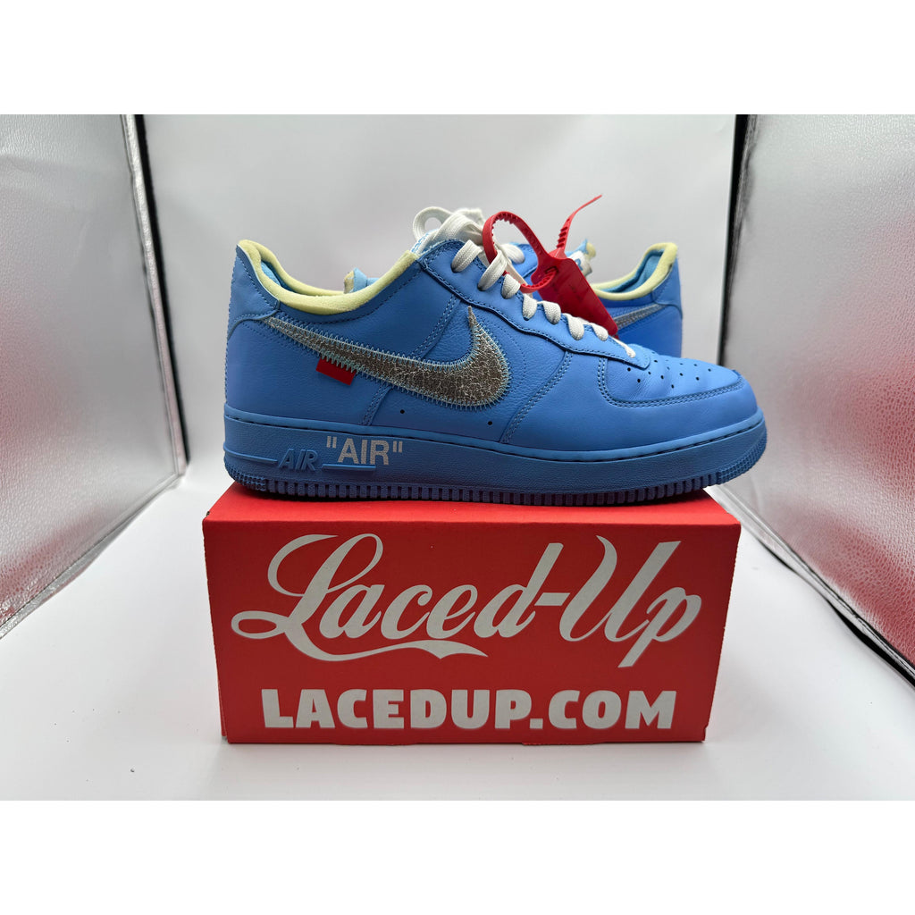 PRE OWNED Nike Air Force 1 Low Off-White MCA University Blue No Box