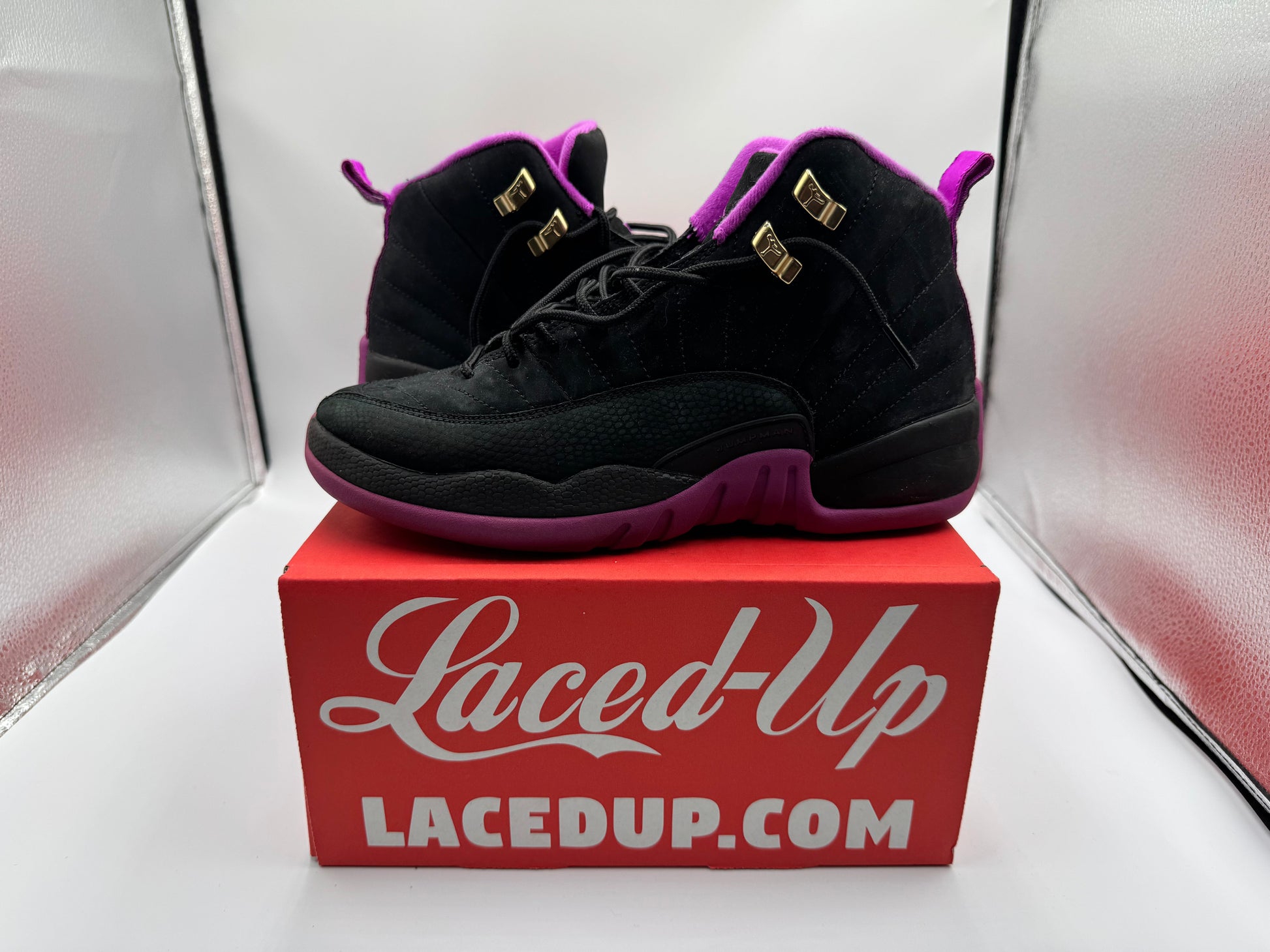 PRE OWNED Jordan 12 Retro Hyper Violet (GS)