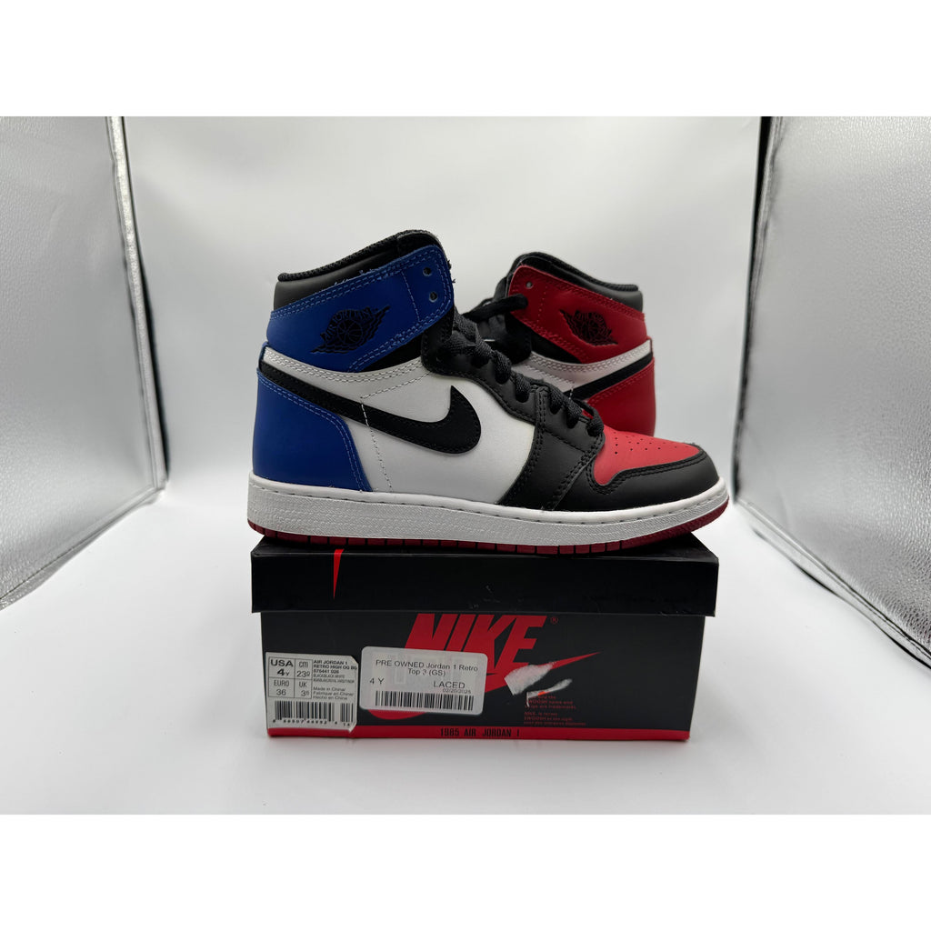 PRE OWNED Jordan 1 Retro Top 3 (GS)