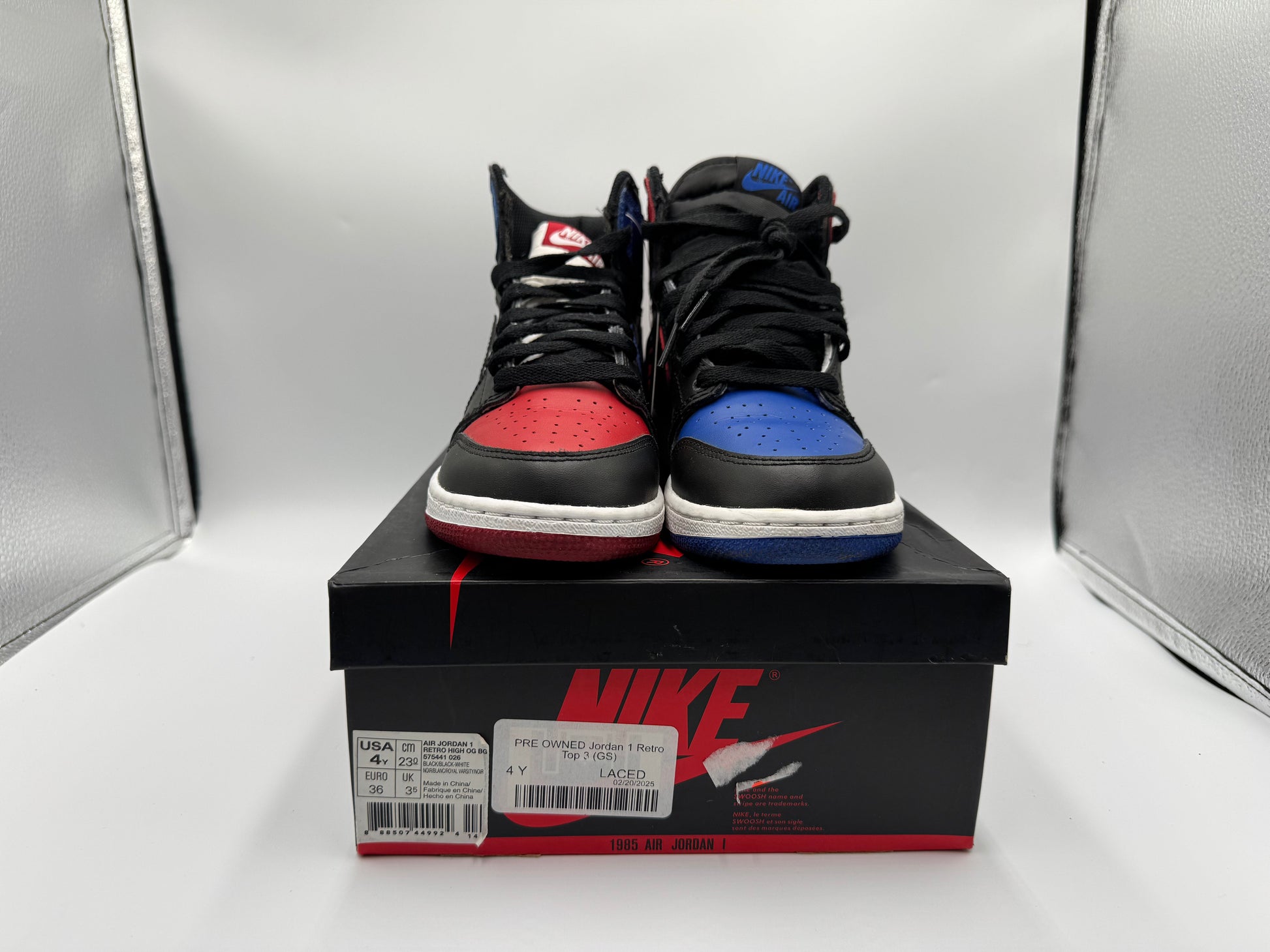 PRE OWNED Jordan 1 Retro Top 3 (GS)