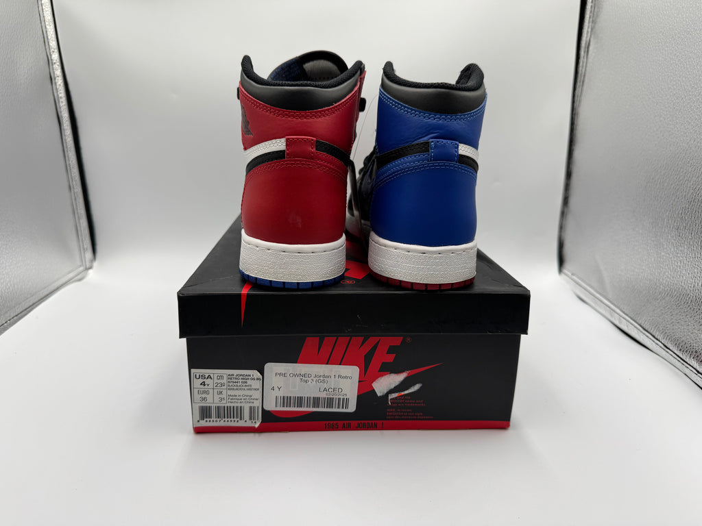 PRE OWNED Jordan 1 Retro Top 3 (GS)