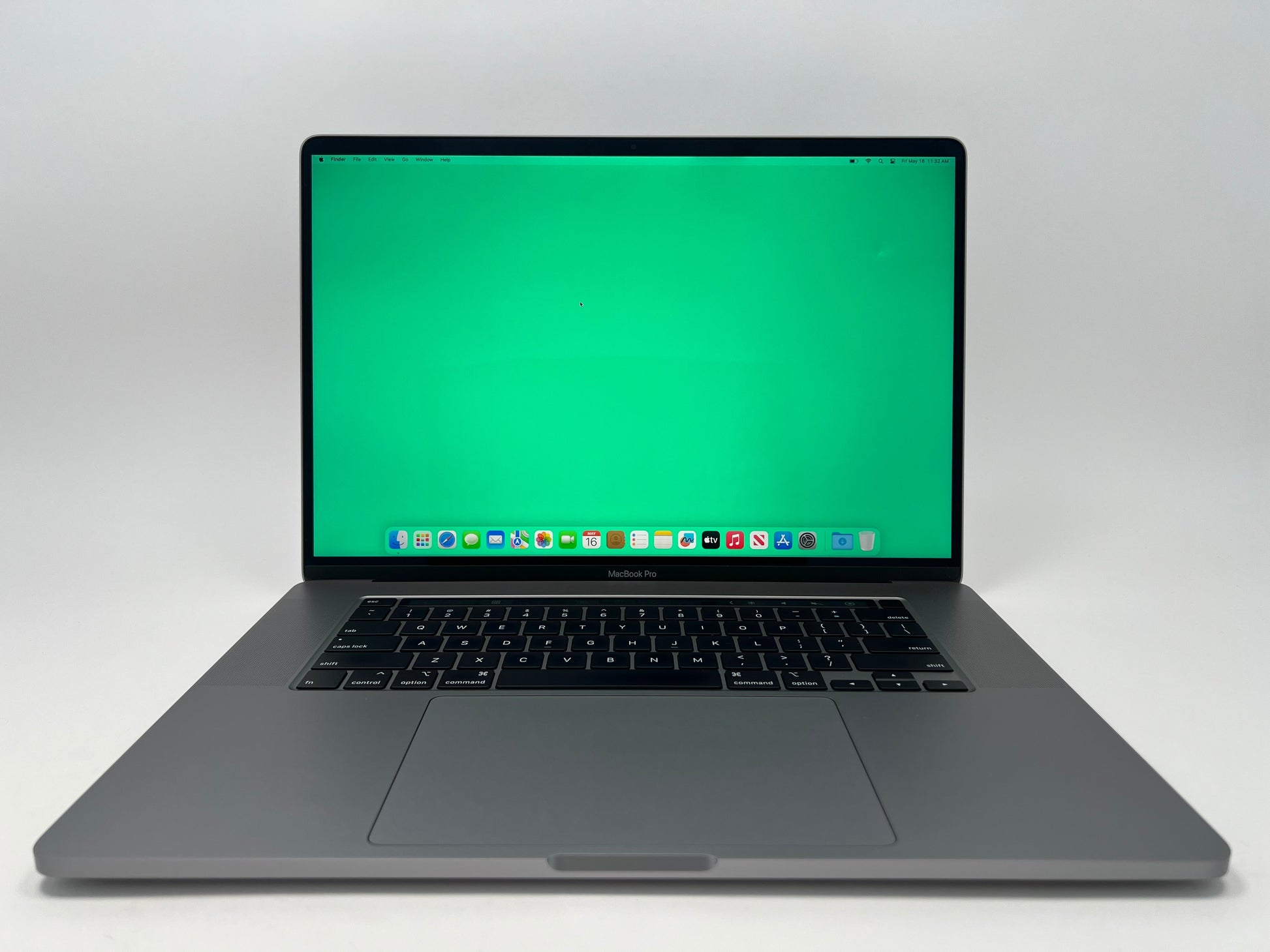 MacBook Pro (2019) 16-inch – Intel Core i9 2.4GHz • AMD 5500M 8GB – 32GB RAM 2TB SSD – 52 Cycles (Read)