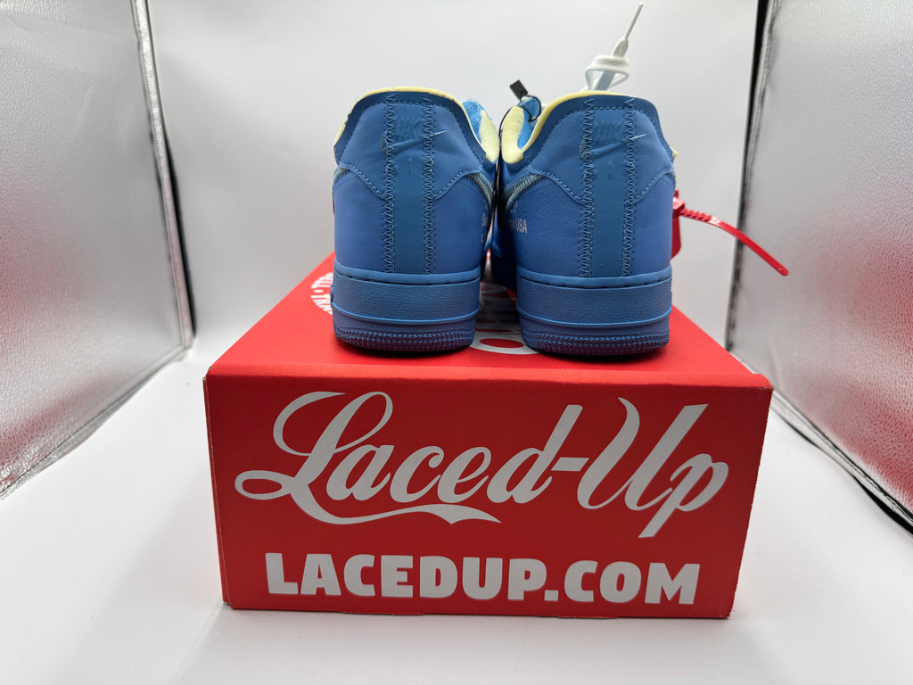 PRE OWNED Nike Air Force 1 Low Off-White MCA University Blue No Box