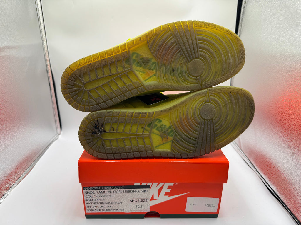 PRE OWNED Jordan 1 Retro High Gatorade Cyber