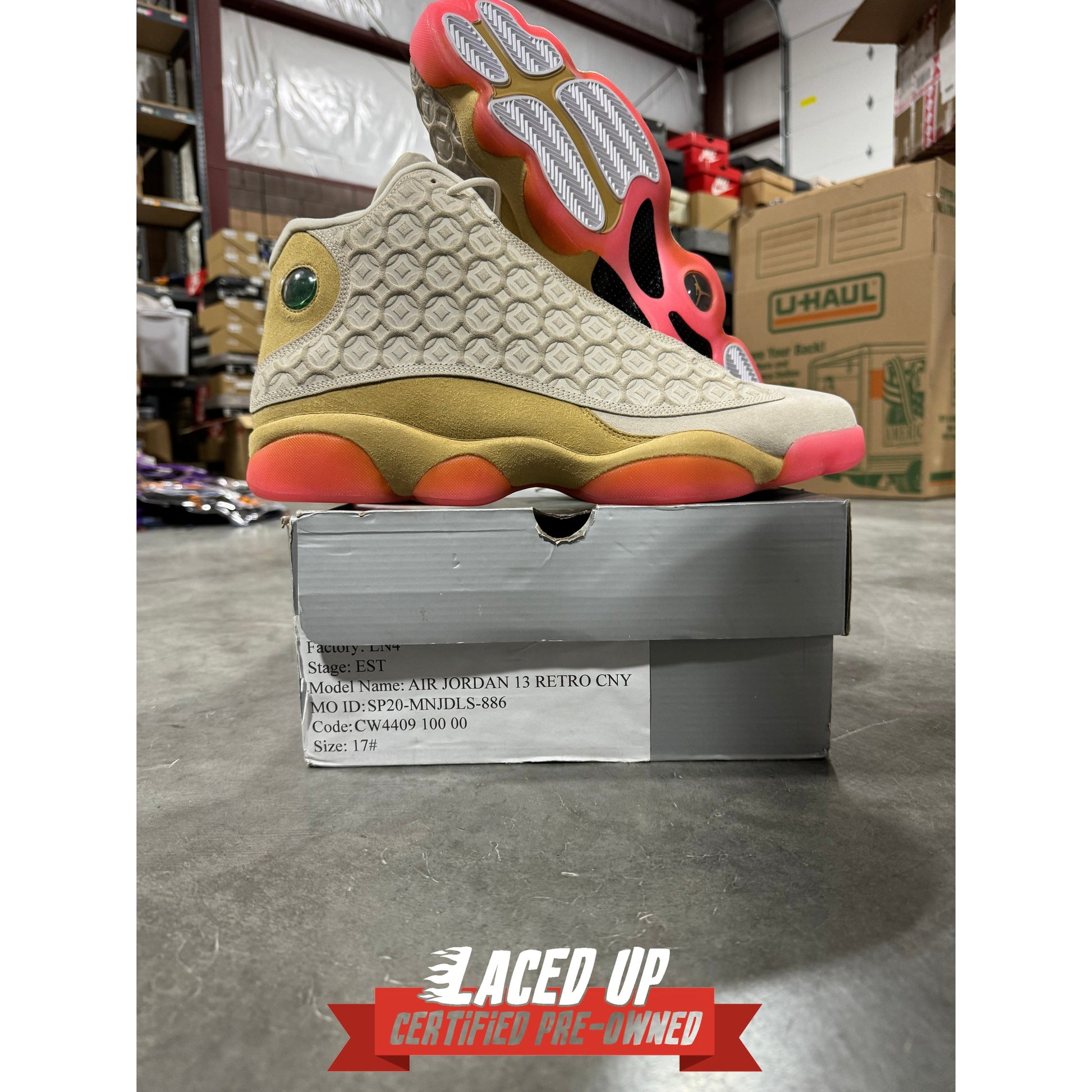 DEADSTOCK Air Jordan Retro 13 "Player Samples Jeff S"