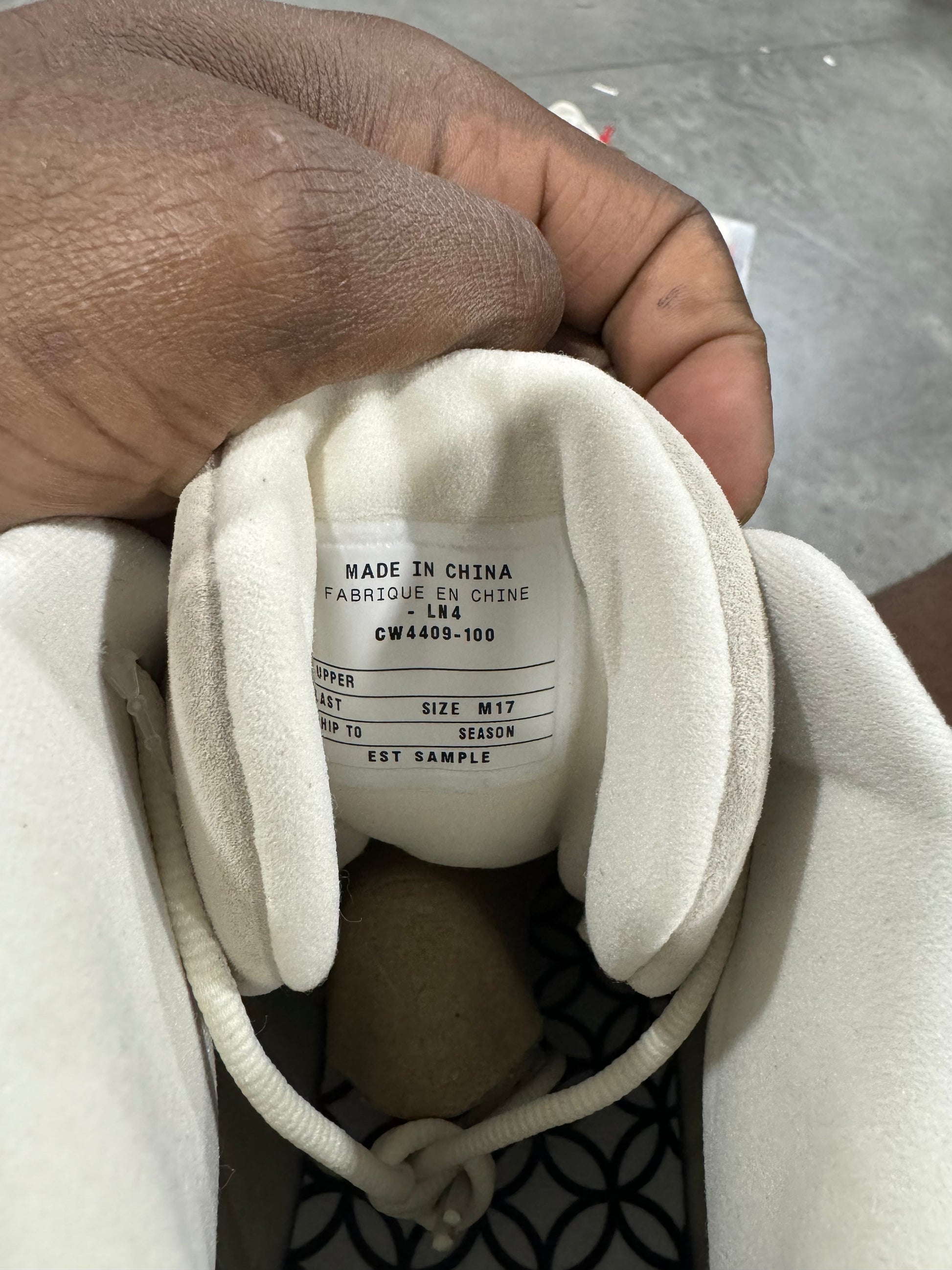 DEADSTOCK Air Jordan Retro 13 "Player Samples Jeff S"